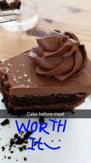 Vegan pumpkin cake ??? vege cake
Can't taste the pumpkin at RGB and The Bean Hive in Kuala Lumpur