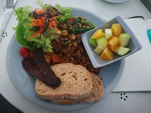 Full breakfast at RGB and The Bean Hive in Kuala Lumpur