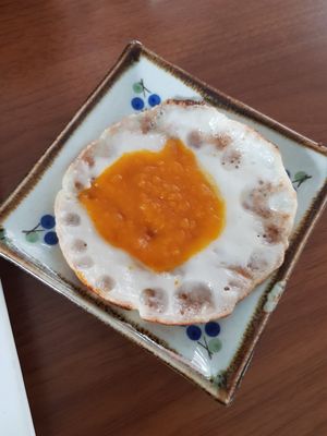 Vegan egg, amazing!!! at RGB and The Bean Hive in Kuala Lumpur