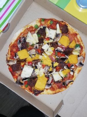 Vegan Pizza at RGB and The Bean Hive in Kuala Lumpur