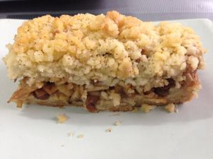 vegan apple crumble at RGB and The Bean Hive in Kuala Lumpur