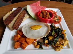 Vegan breakfast at RGB and The Bean Hive in Kuala Lumpur