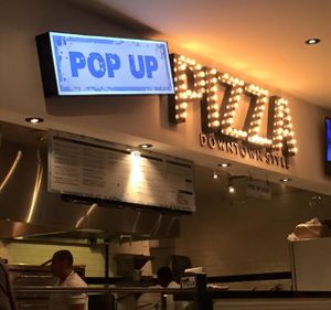 Pop Up Pizza in the Casino of the Plaza Hotel at the end of Fremont Street. at Plaza Hotel - Pop Up Pizza in Las Vegas