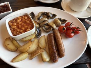 Vegan Full Irish  at Dan Linehan’s Bed and Breakfast  in County Kerry