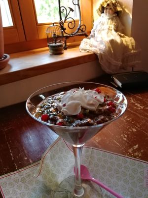 Biohotel Kurz, Abendmenü 6 Gänge at Biohotel Kurz in Berchtesgaden