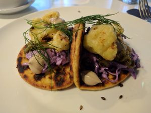 Dinner at OmNam in Helsinki