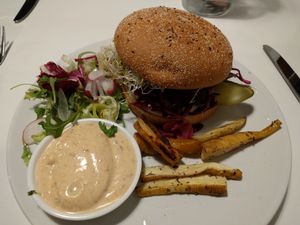 Omnam Burger at OmNam in Helsinki