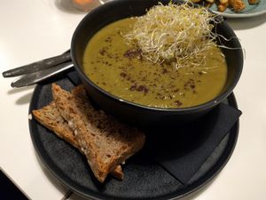 Soup of the day at OmNam in Helsinki