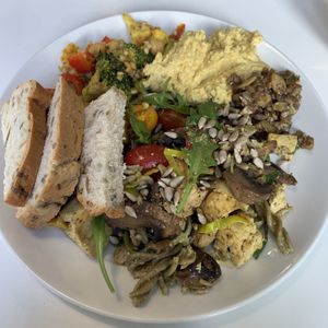 From the salad bar at OmNam in Helsinki