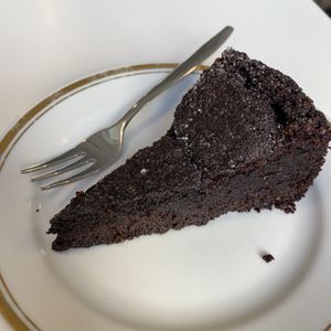 Chocolate cake  at OmNam in Helsinki