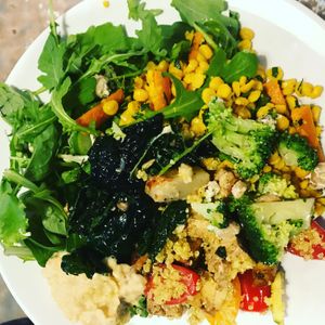 Herkullista ruokaa buffetista at OmNam in Helsinki