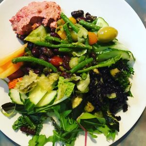 Lunch buffet at OmNam in Helsinki