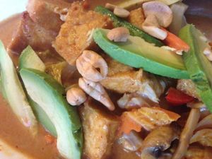 musaman curry at Thai Taste in Loganville