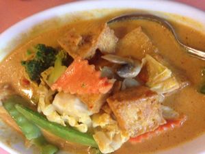 yellow curry at Thai Taste in Loganville