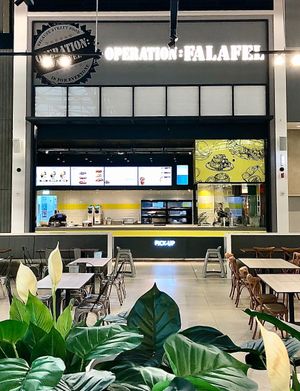 The venue at Operation Falafel - Dubai Hills Mall in Dubai