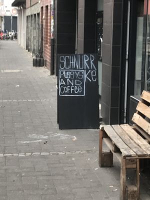   at Cafe Schnurrke in Cologne