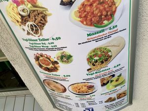 menu at Falafeli in Braunschweig