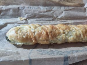 Spinach straw at Backstube - Bryggesporden in Bergen