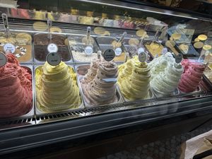 Vegan options  at Anita la mamma del gelato in New York