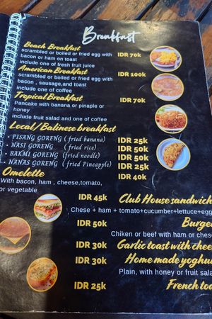 Menu 1 at Friday's Coffee and Breakfast in Kabupaten Karangasem