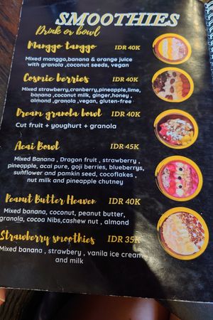 Menu 2 at Friday's Coffee and Breakfast in Kabupaten Karangasem