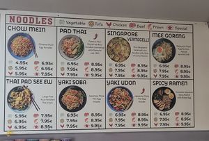 Noodles can be vegan at Lemongrass Kitchen in Lisboa