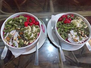 Smoothie Bowl at Pumpernicle German Bakery in Rishikesh