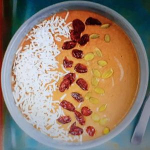 Our Healthy Smoothie Bowl at Pumpernicle German Bakery in Rishikesh