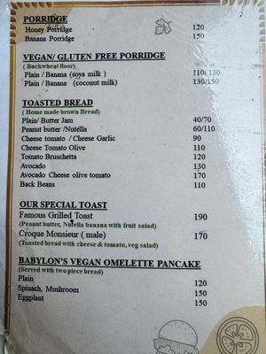   at Pumpernicle German Bakery in Rishikesh