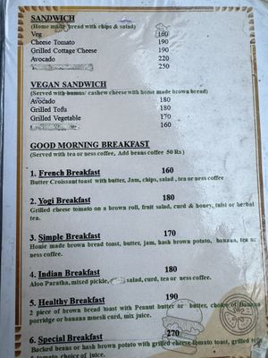   at Pumpernicle German Bakery in Rishikesh