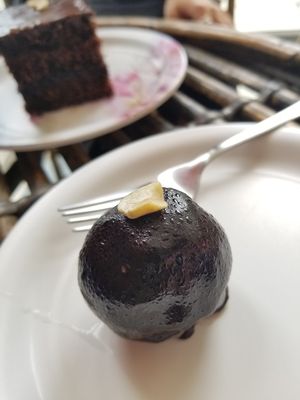 Reeses ball only 50 rupees at Pumpernicle German Bakery in Rishikesh