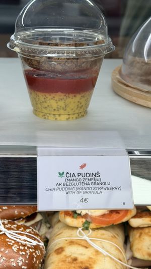 Chia puddingg  at Rocket Bean - Raiņa Bulvāris in Riga