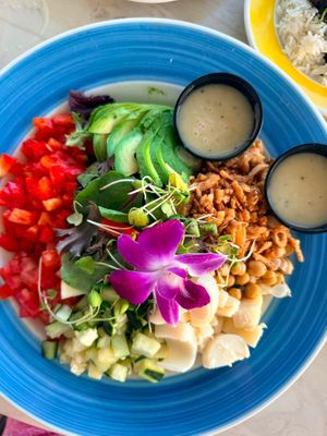 Vegan Cobb - YUM! at Guanabanas in Jupiter
