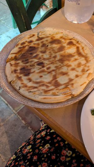 Fennel pie at Tempelis in Iraklio