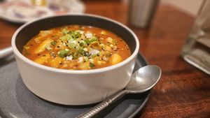 Kook-mul tteokbokki at Seoul Food DC in Takoma Park