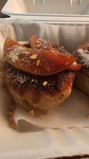 Apple bun at Seoul Food DC in Takoma Park