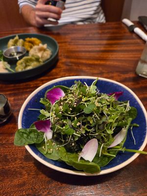 Summer salad at Seoul Food DC in Takoma Park