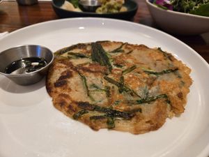 Scallion pancake at Seoul Food DC in Takoma Park