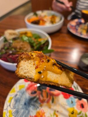 Fried "chicken' at Seoul Food DC in Takoma Park