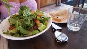 Caesar Salad at bloomer's in Toronto