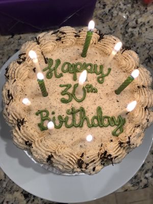 Earl grey cake is also amazing.   at bloomer's in Toronto