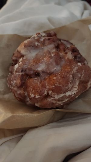 Apple fritter at bloomer's in Toronto