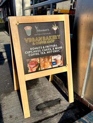 Bloomers Toronto - sign outside   at bloomer's in Toronto
