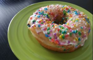 This donut tasted fantastic the next day too (after driving back to Chicago!) at bloomer's in Toronto