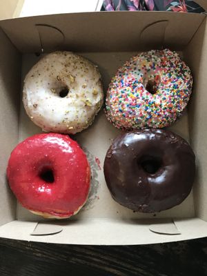 Delicious doughnuts at bloomer's in Toronto
