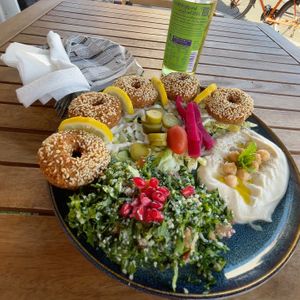 Falafel Teller   at maza magic in Sachsen
