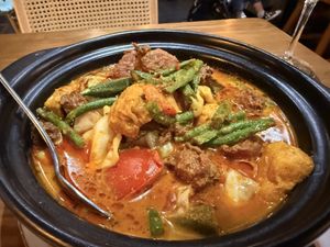 ASTONISHING Soy Chicken & Veg Pot  at Citarasa in London