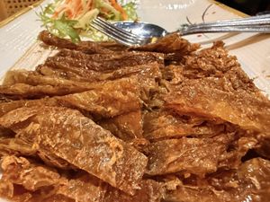 Crispy aromatic duck  at Citarasa in London