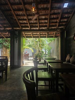 Restaurant at Jamu Cafe in Weligama