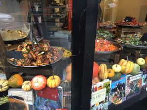 looking in  at La Valle in North London